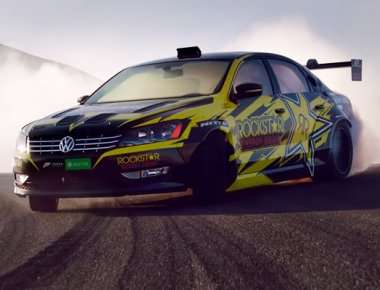 Drifting με VW Passat που κανένας δεν θα περίμενε (βίντεο)